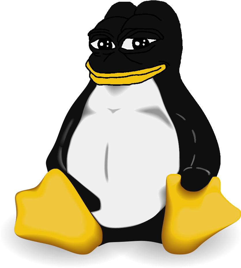 Feels Good Man - Shut Up Nigger Penguin (883x1024), Png Download