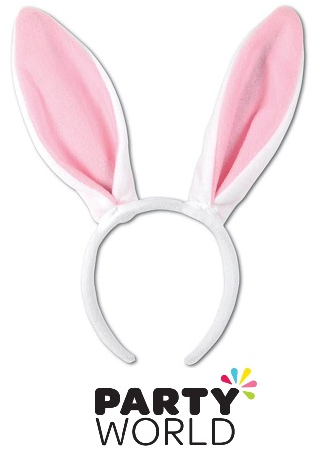 Easter Ears - Soft-touch Bunny Ears (w/snap-on Headband) (600x600), Png Download