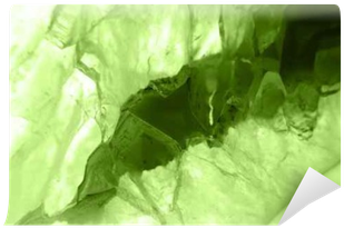 Green Agate Slice Mineral Macro Wall Mural • Pixers® - Agate (400x400), Png Download