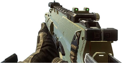 Got My First Gold Gun In Blops 2 - Black Ops 2 Mp7 Png (489x262), Png Download