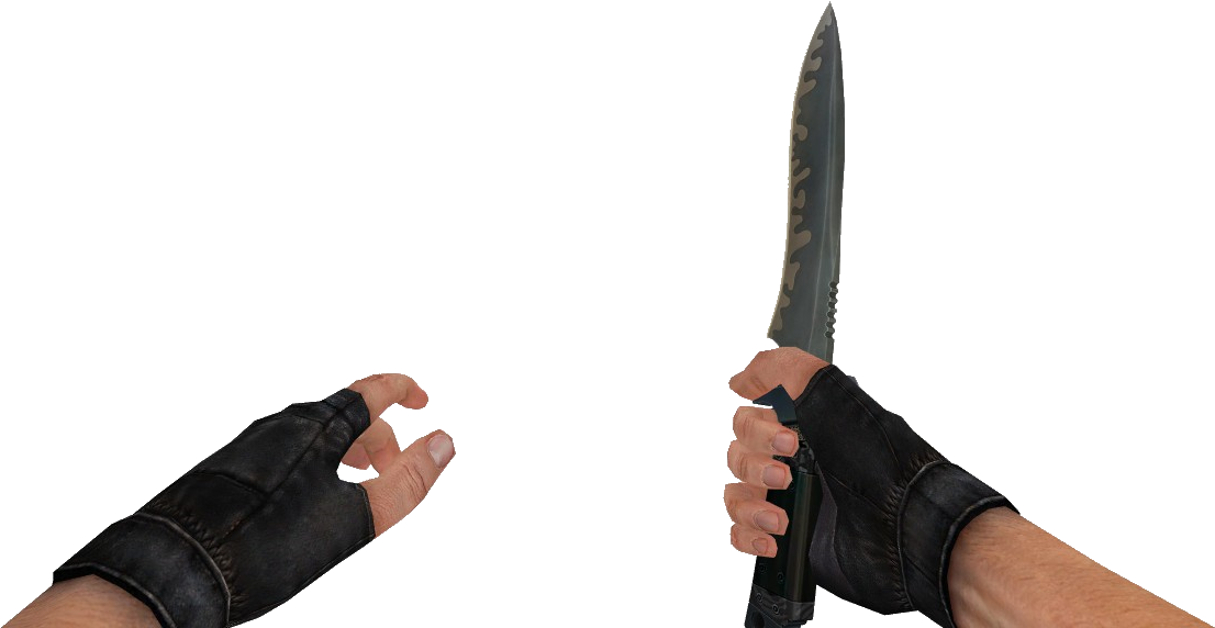 Why Isn't A Knife In The Game This Is Literally The - Counter Strike Source Knife Png (1150x584), Png Download