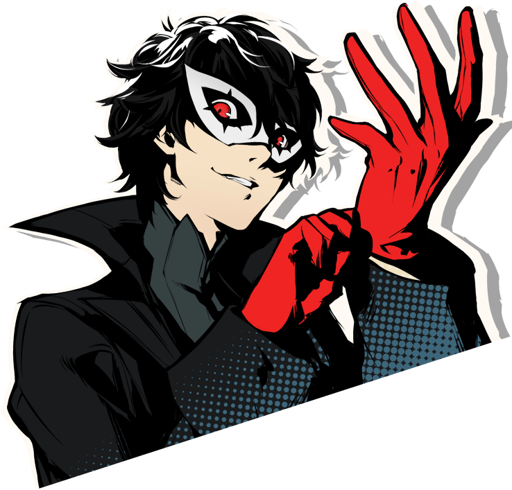 Persona 5: Synthetic Leather Pass Case (1920x1269), Png Download