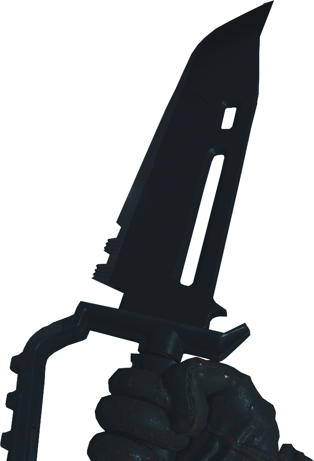 Knife Clipart Bowie Knife - Bo3 Bowie Knife Png (642x940), Png Download