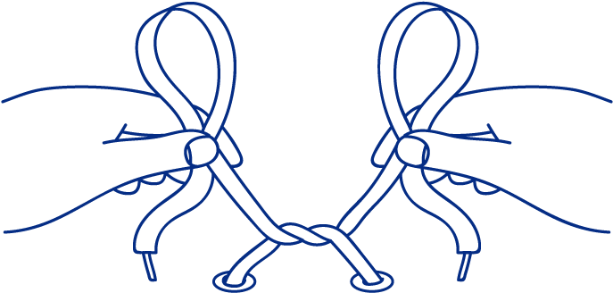 Bunny Ears - Bunny Ear Shoe Tie (950x385), Png Download