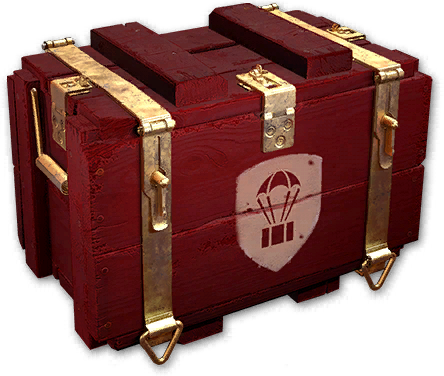 Heroic Uniform Bribe Supply Drop Wwii - Ww2 Supply Drop Png (444x376), Png Download