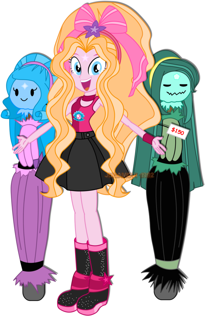 Pinkie Aglaope Pie And The Fake By - Equestria Girls Doll Fake (752x1063), Png Download