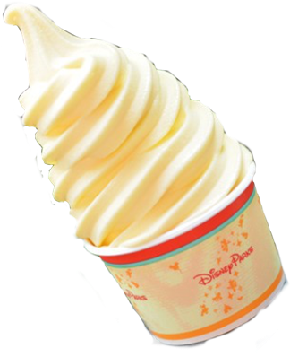 Disneyland Dole Whip Donut (640x420), Png Download
