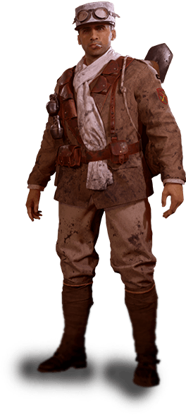 French Legionnaire - Call Of Duty Ww2 French Legion (264x588), Png Download