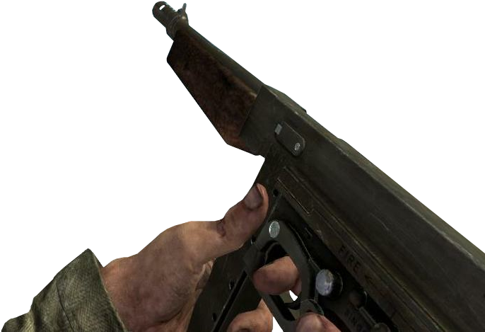 Thompson Cod Ww2 Png (691x538), Png Download