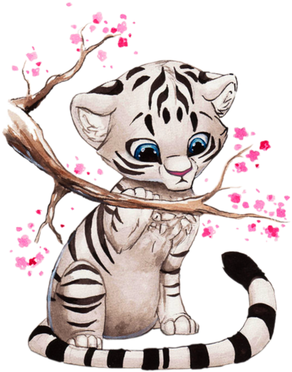 Manga Animaux 5 Plus - Dessin Mignon Manga Animaux (600x780), Png Download