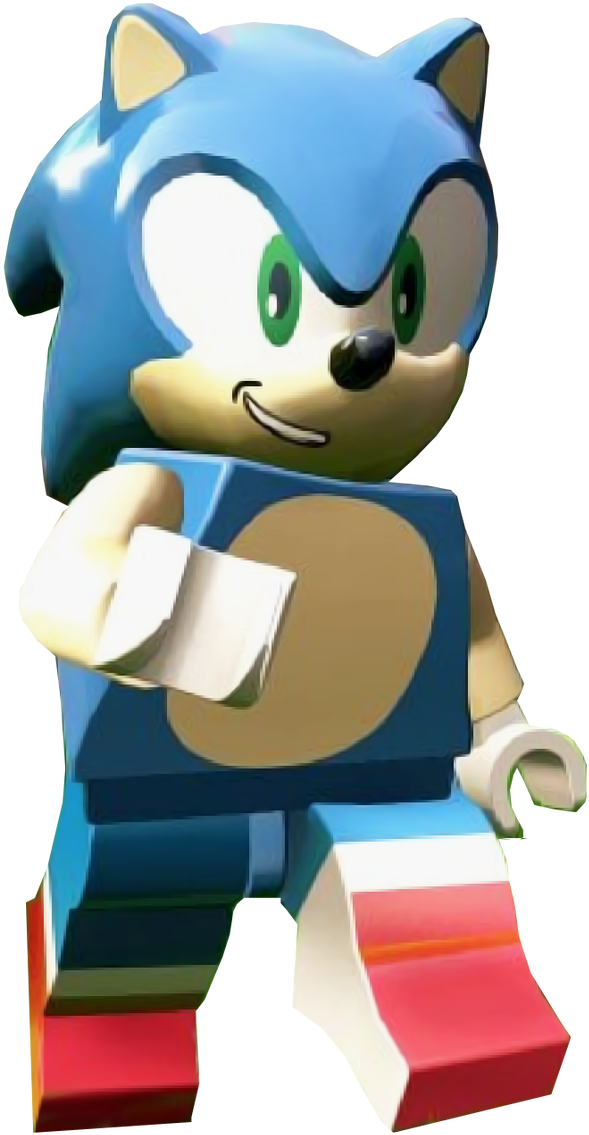 Lego Sonic Png - Lego Sonic (709x1200), Png Download