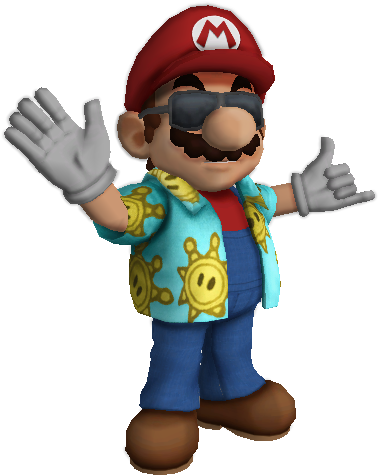 Super Mario Sunshine - Smg4s Bag Of Memes (609x474), Png Download