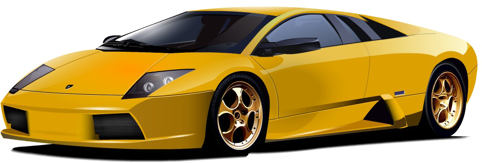 Yellow Lamborghini Png Free Download1 - Yellow Lamborghini Transparent (1018x505), Png Download