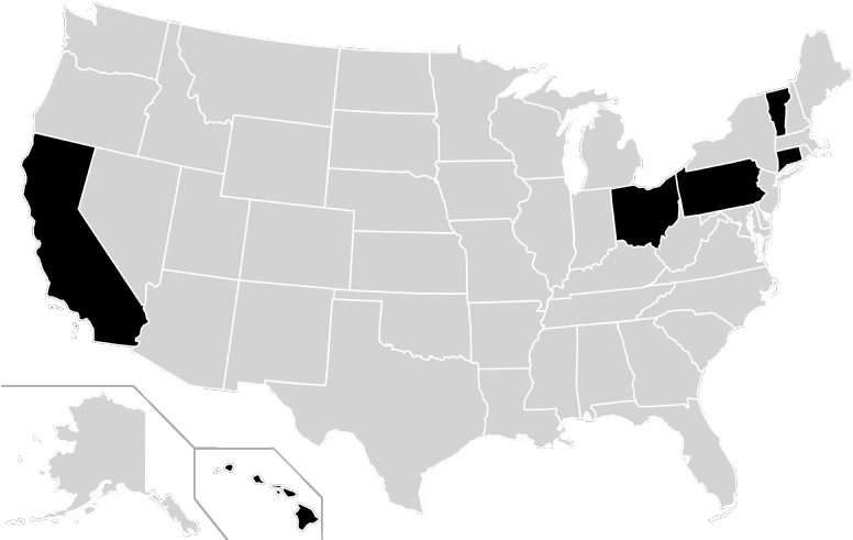 America Vector Grey - 7 Regions Of America (800x495), Png Download