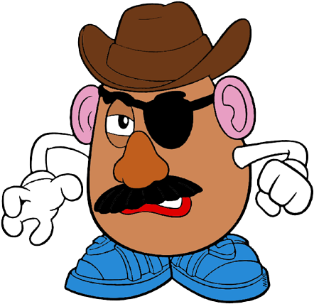 Toy Story Clipart Mr Potato Head - Mr. Potato Head (450x446), Png Download