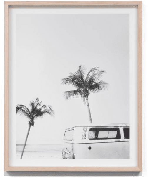 Middle Of Nowhere Art Surf Trip Print - Surfing (1024x1024), Png Download