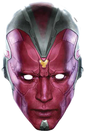 Marvel Vision Png Background Image - Iron Man Mask - Avengers (each) (550x550), Png Download