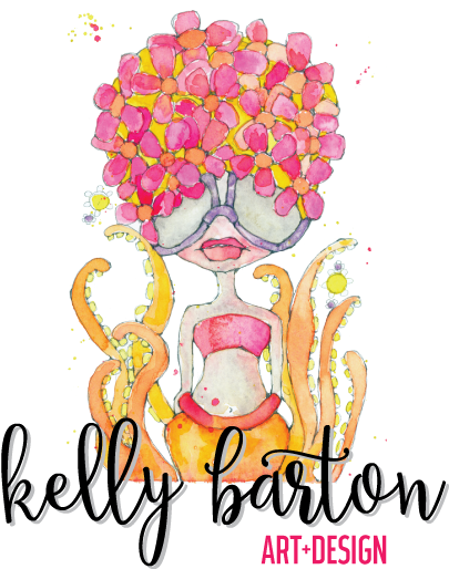 Kelly Barton Art Design - Kelly Barton Art (405x521), Png Download