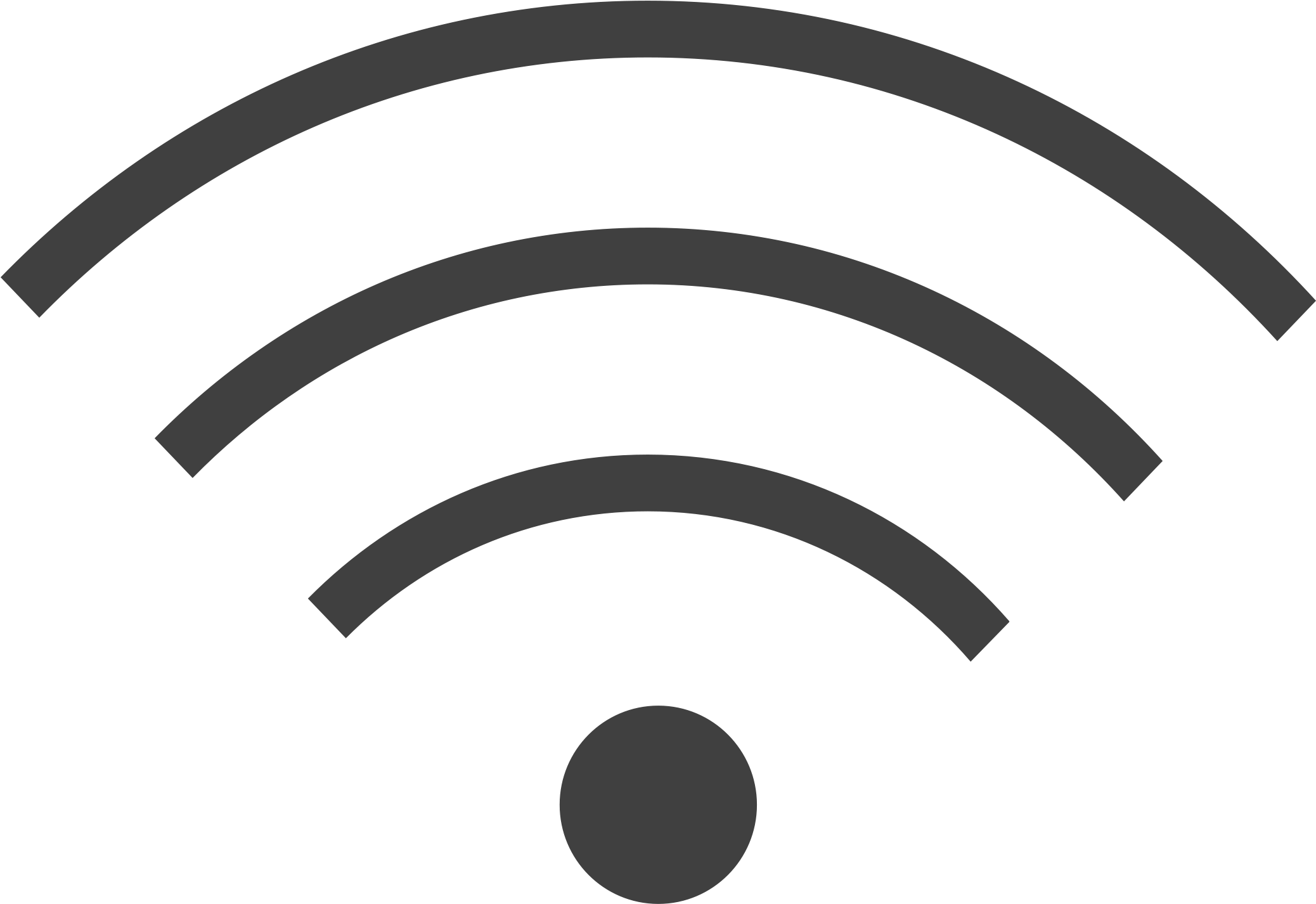 Symbol Wifi - Wi-fi (2400x2400), Png Download
