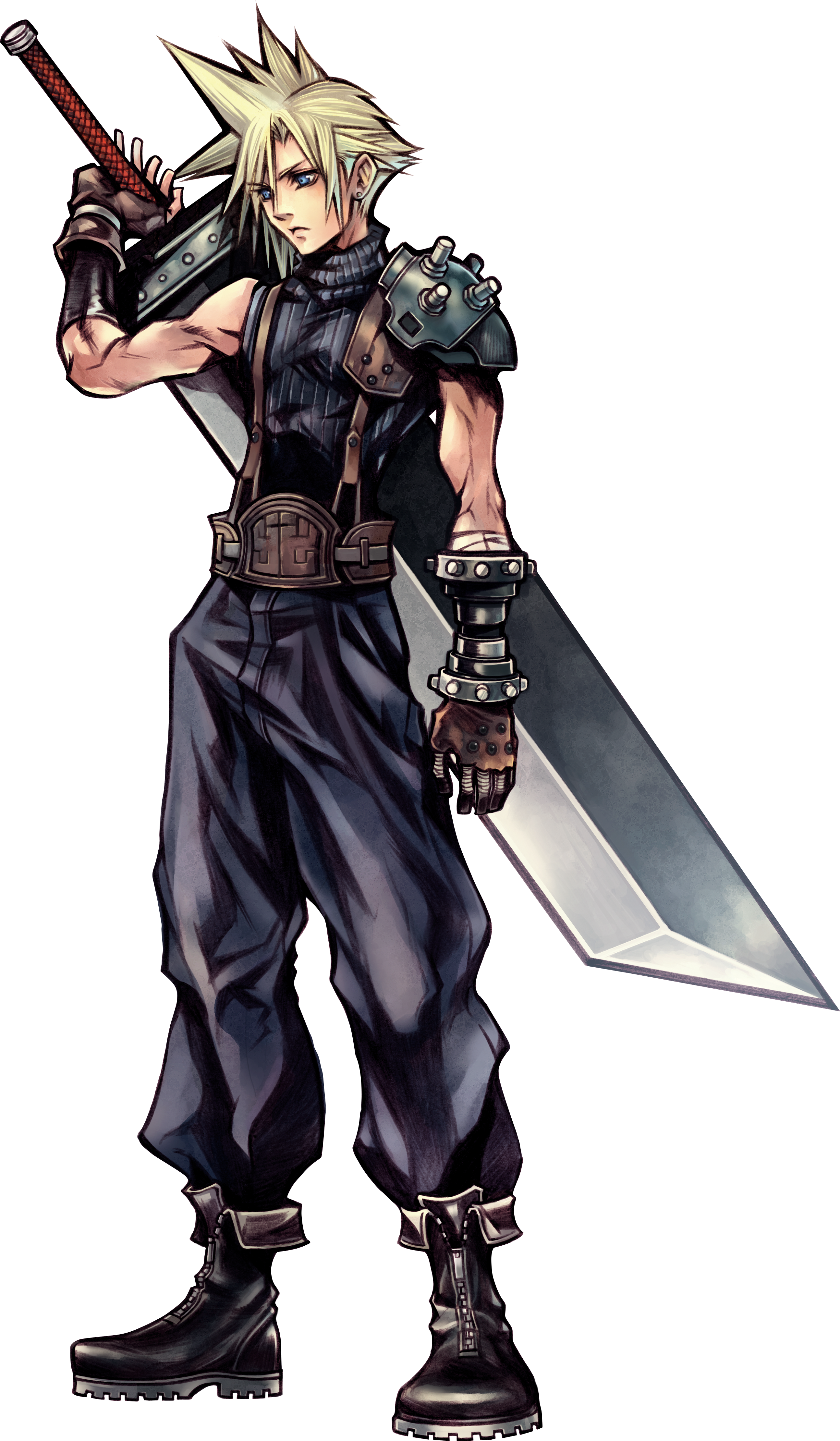 Cloud Strife - Cloud Final Fantasy (1000x1715), Png Download