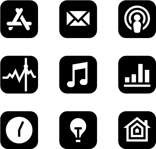 Apple Logos - Email Icon Png (600x564), Png Download