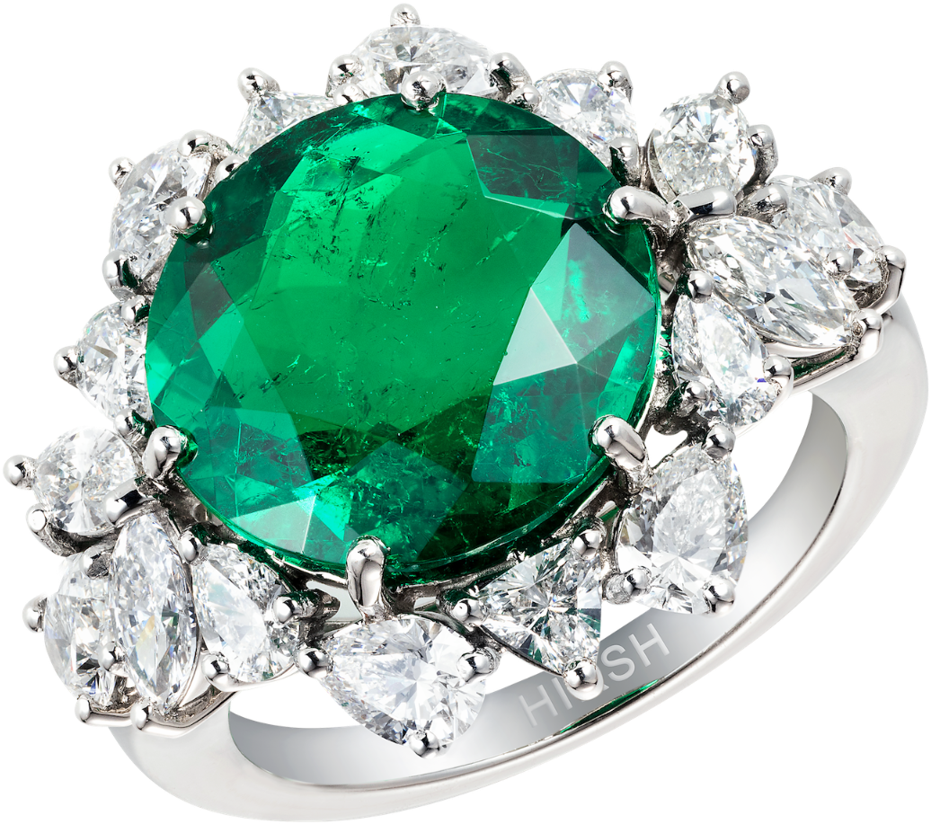 Diamond - Cocktail - Ring (1200x1200), Png Download