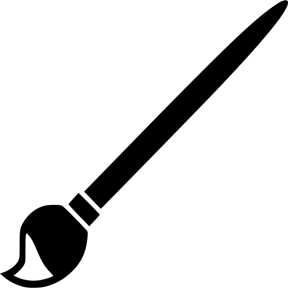 Paintbrush Png Image Free Stock - Paintbrush Png (980x980), Png Download