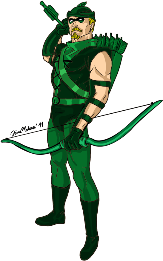 Green Arrow - Green Arrow Comics Png (600x927), Png Download