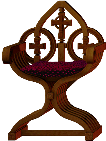 For The High-backed Medieval Chair I Added A "soft - Transparent Medieval Chair Png (379x503), Png Download
