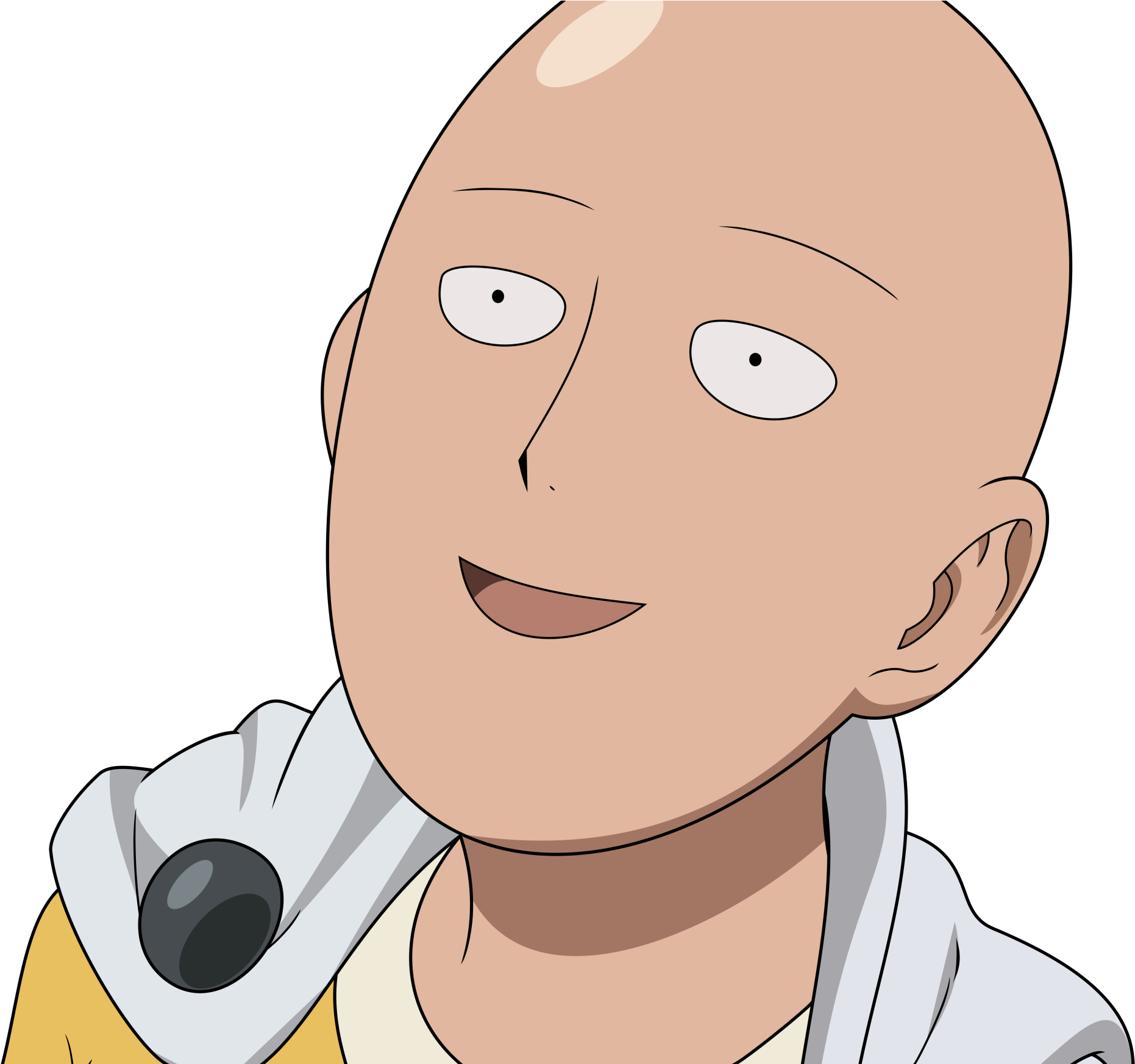 Anime One Punch Man Atomix 04 - One Punch Man Transparent (935x855), Png Download