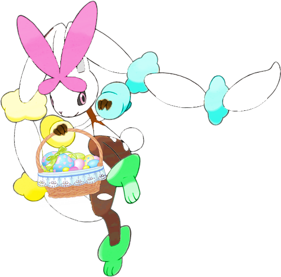 Mega Lopunny Easter - Pokemon Brick Bronze (600x600), Png Download