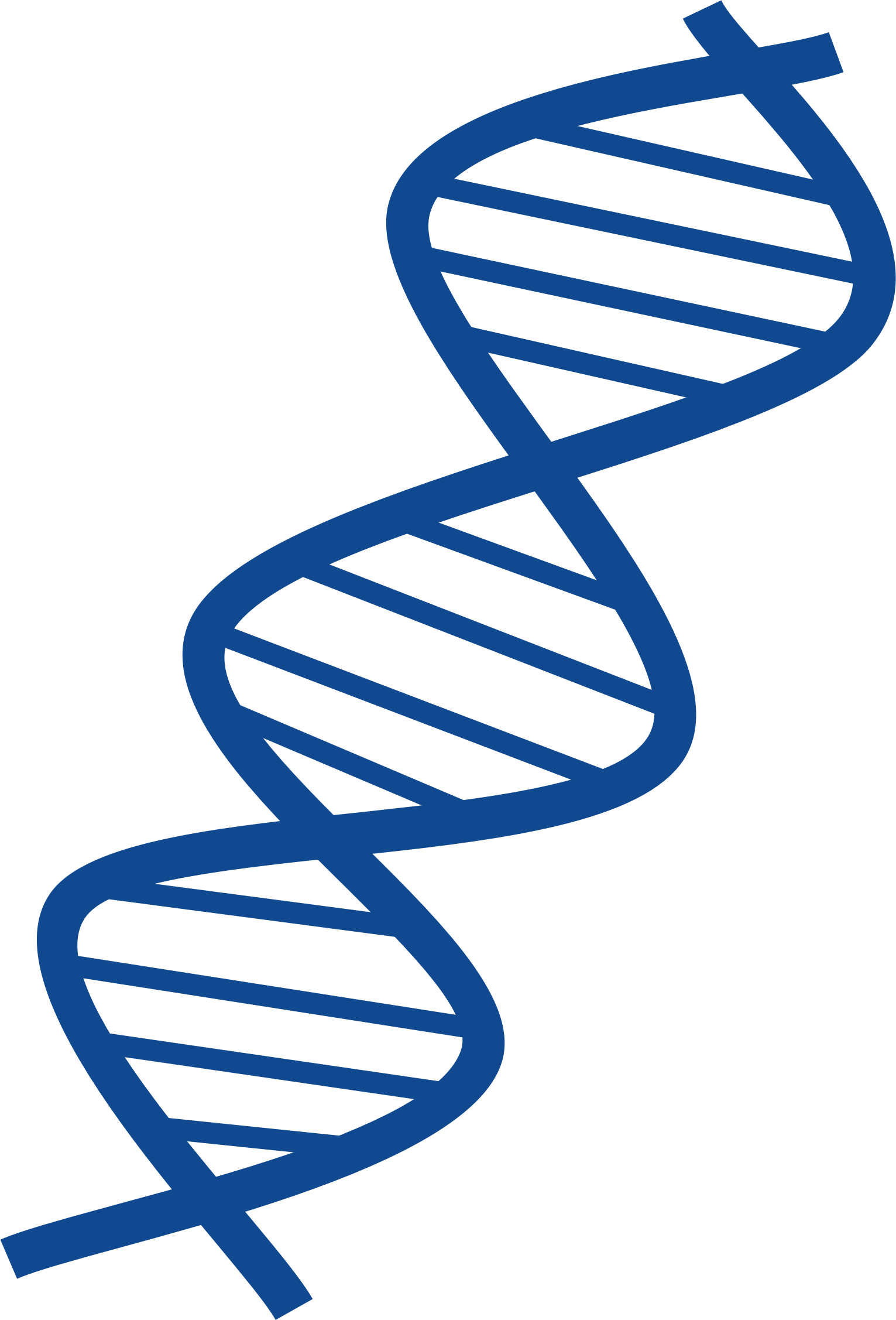 Image Result For Dna Art Blue - Dna Clipart Png (1531x2254), Png Download