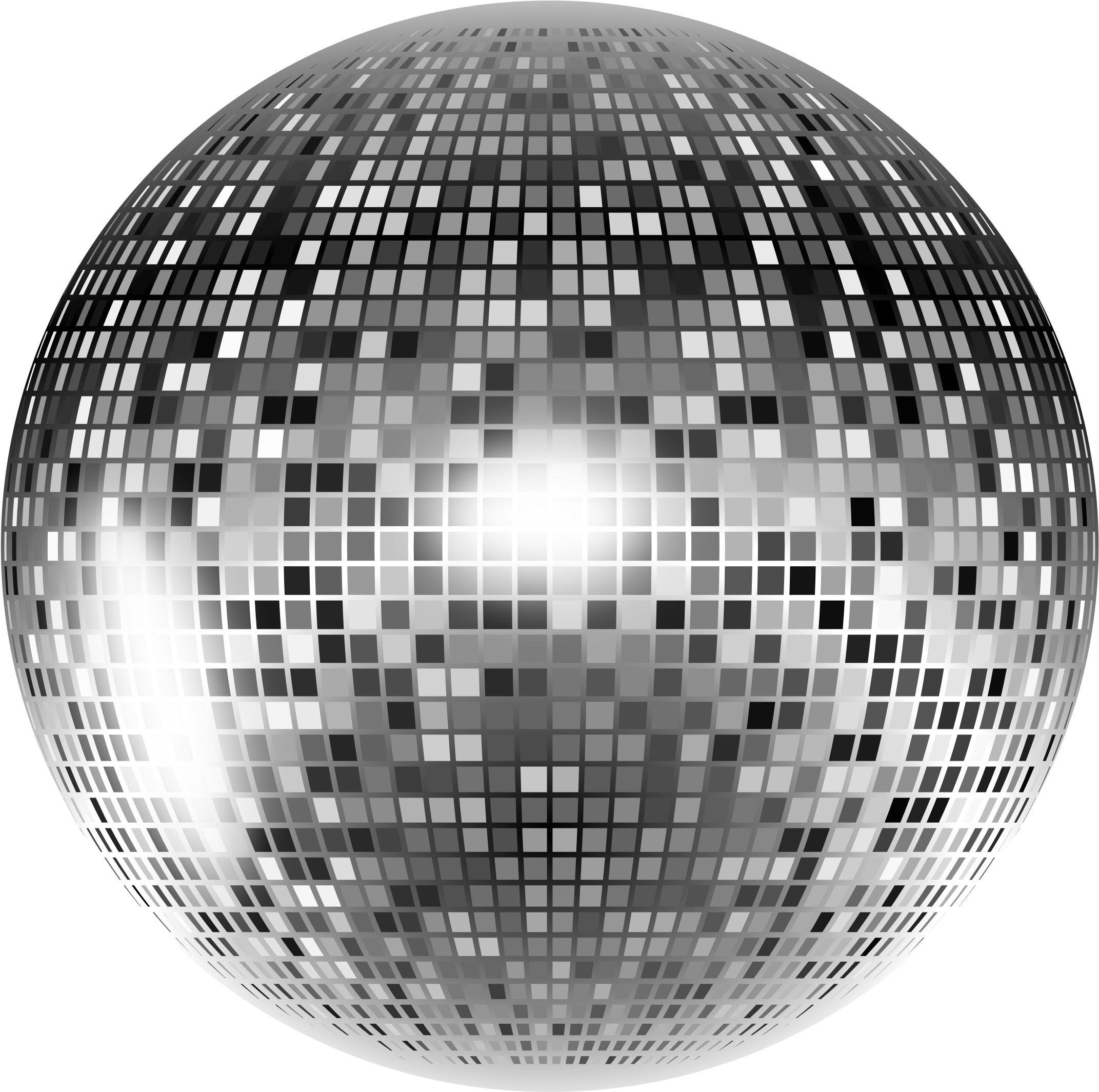 Disco Ball - Disco Ball Vector Png (2400x2400), Png Download
