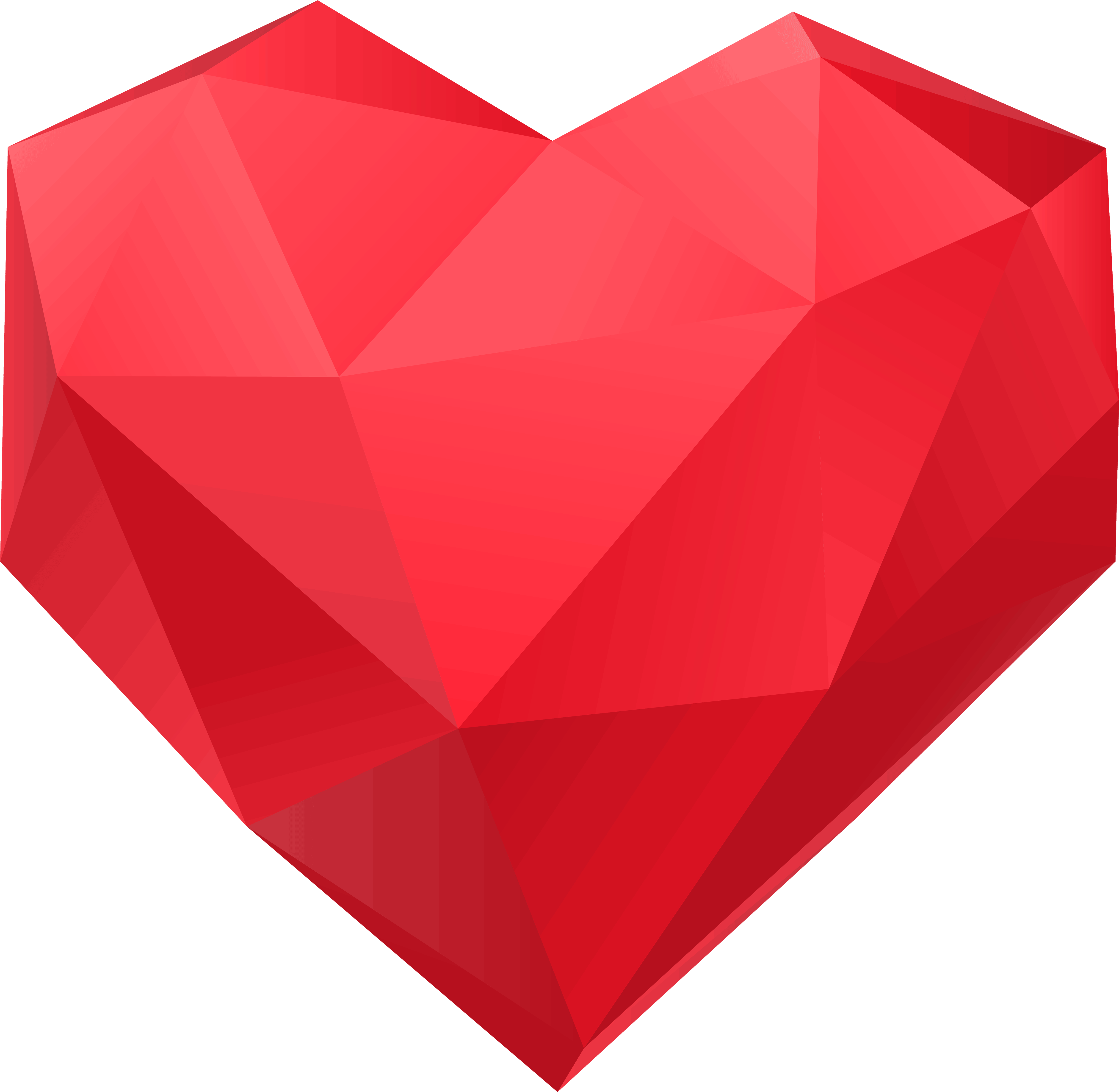 Heart Paper Clip Transparent (5000x4875), Png Download