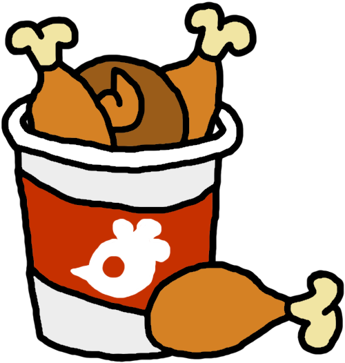 Bucket Drawing Easy - Plants Vs Zombies 2 Chiken (508x541), Png Download