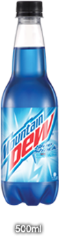 Mountain Dew Blue Shock - Club (450x470), Png Download
