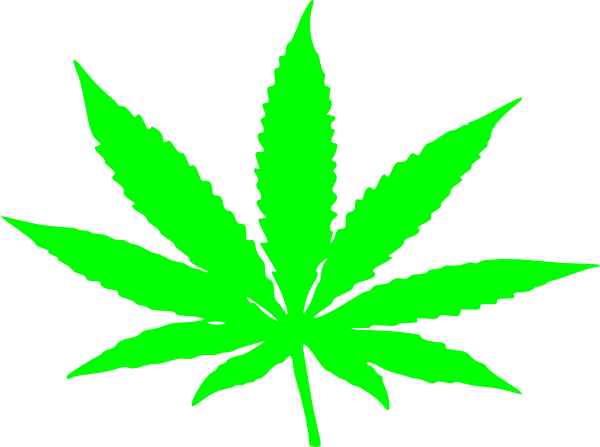 Weed Symbol Png Free Clipart Images - Draw A Weed Flower (600x447), Png Download