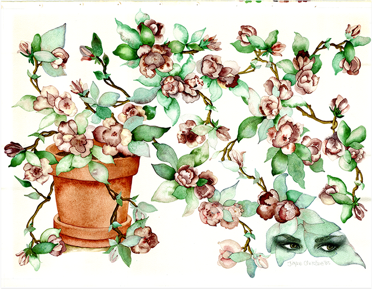 Watercolor Painting By Not So Plain Jayne - Craft (900x650), Png Download