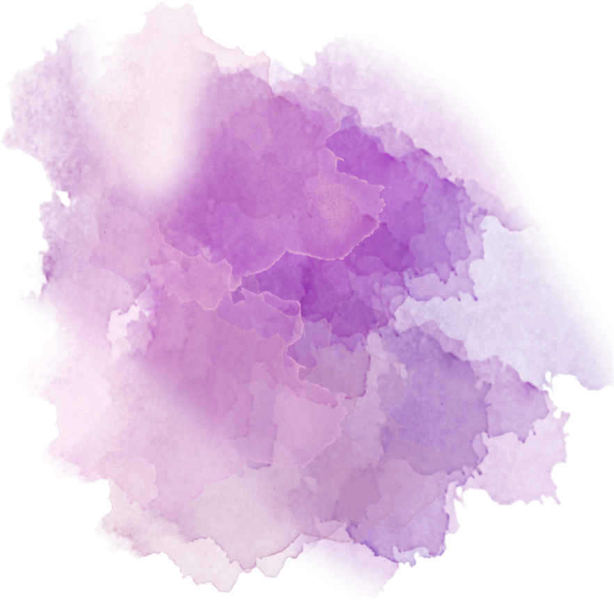 Ftestickers Watercolor Brushstroke Inkpaint Purple - Watercolor Background Purple Png (1024x1024), Png Download