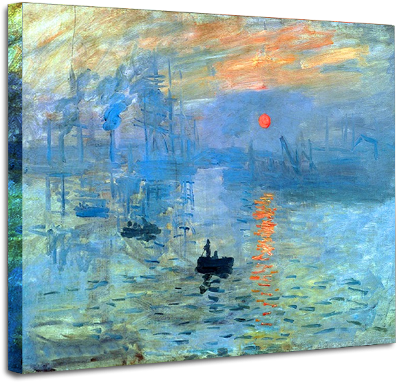 Impression Sunrise - Claude Monet (800x600), Png Download