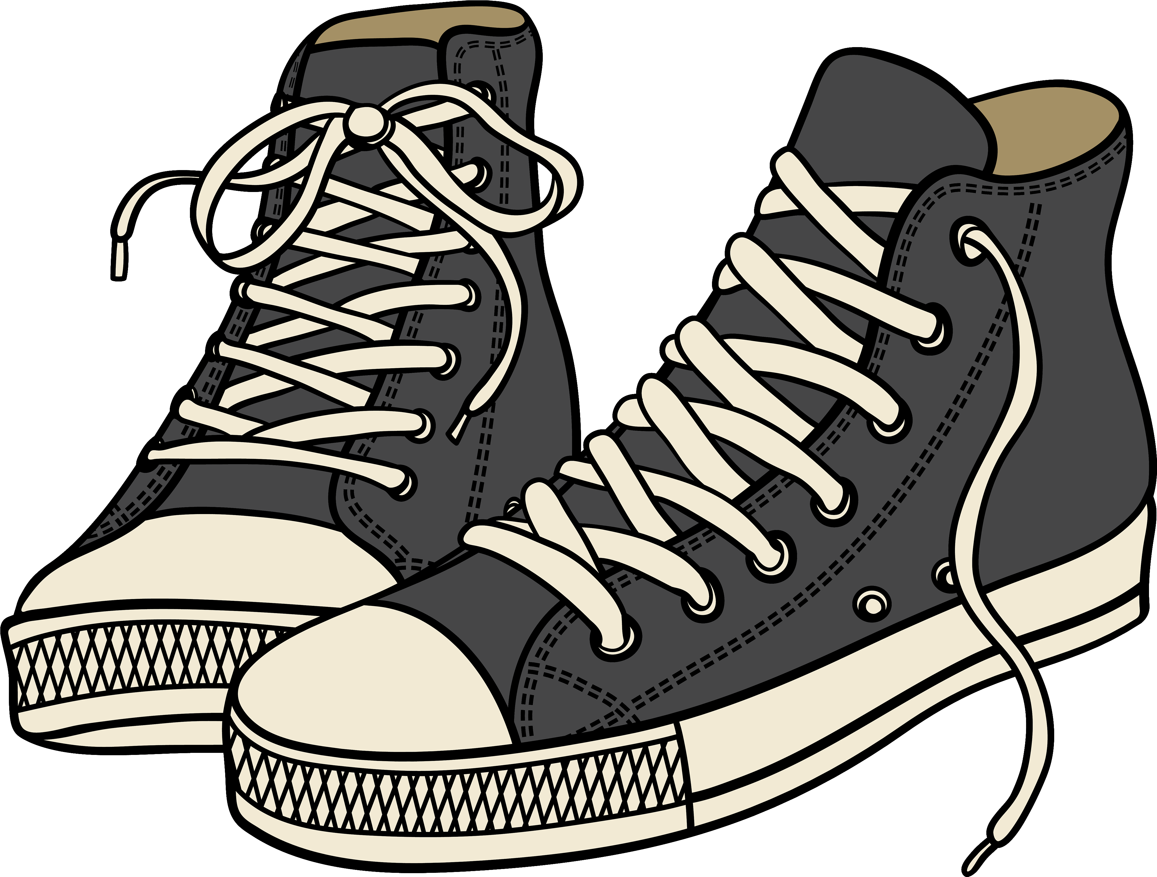 Shoes - Clipart Shoes Png (4000x3031), Png Download