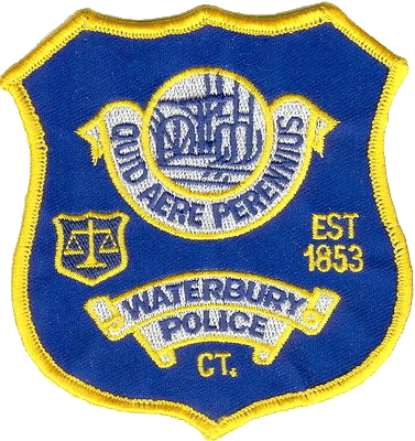 Waterbury Police Ct (377x400), Png Download