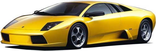 Yellow Lamborghini Png Download Image - Lamborghini 2002 (600x450), Png Download