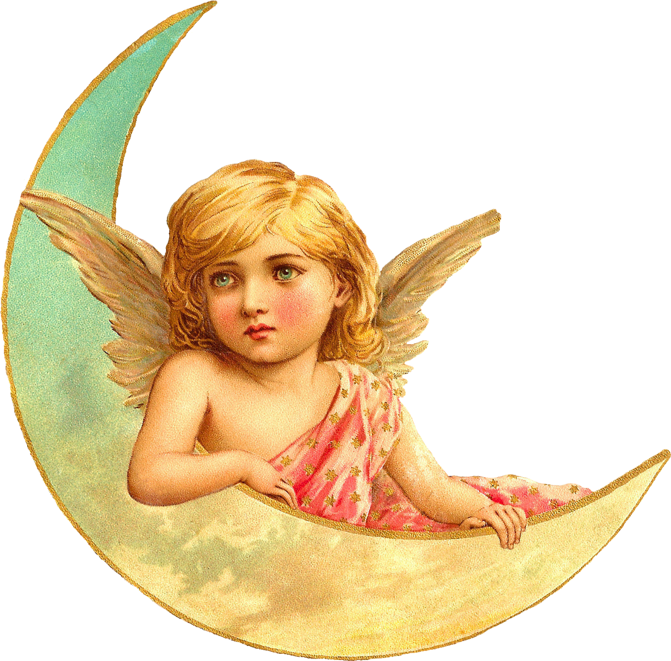 Beautiful Victorian Angels Clipart - Victorian Angel Png (1600x1582), Png Download