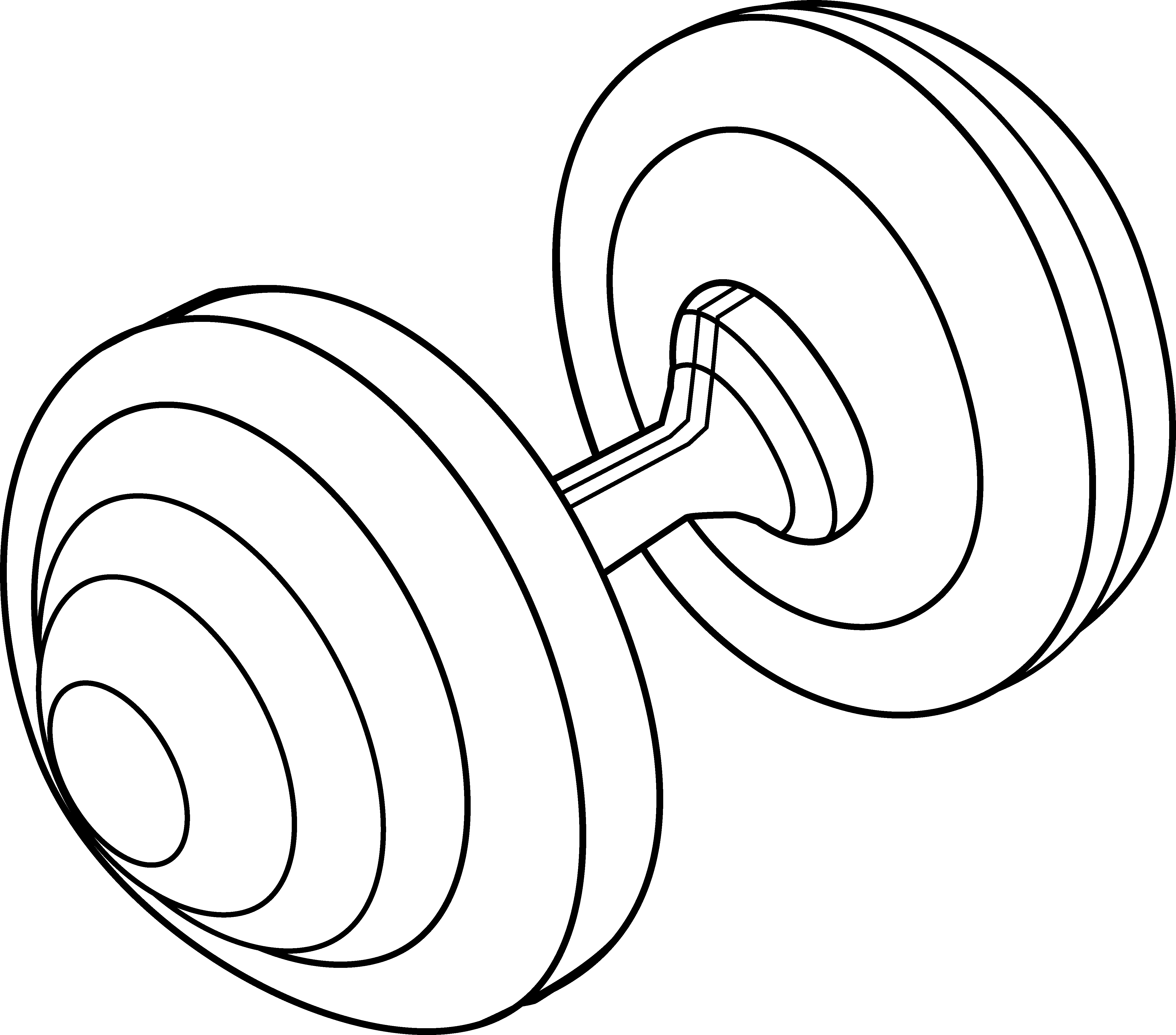 Weights Drawing At Getdrawings - Barbell (4660x4100), Png Download