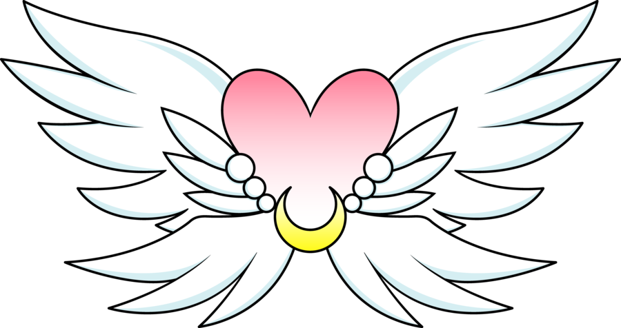 Moon Eternal Manga Brooch - Eternal Sailor Moon Png (900x476), Png Download