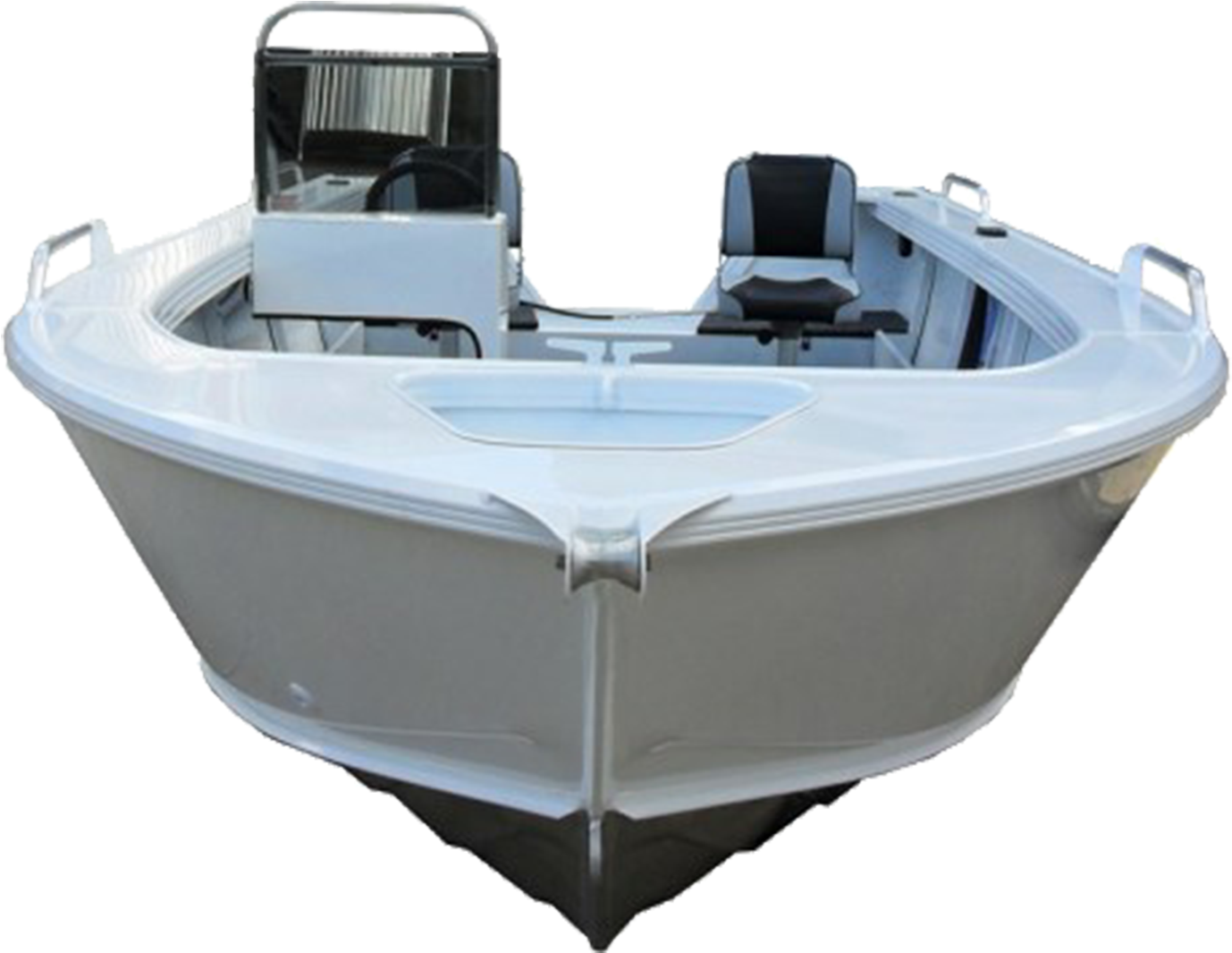 Go To Image - Boat Front View Png (1500x1160), Png Download