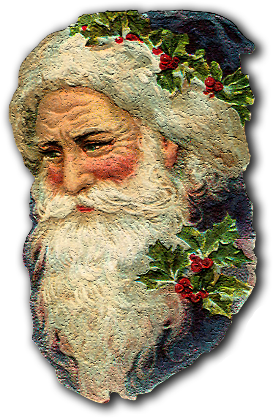 Pin By Teresa Melton On Winter Vintage Prints - Merry Christmas Greeting Card (1050x1500), Png Download