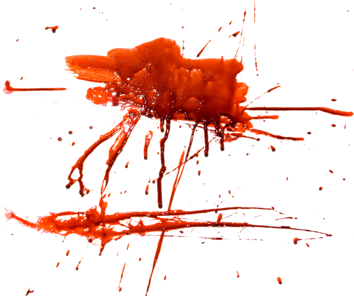 Blood Png Image - Wolverine's Claws Blood Png (700x600), Png Download