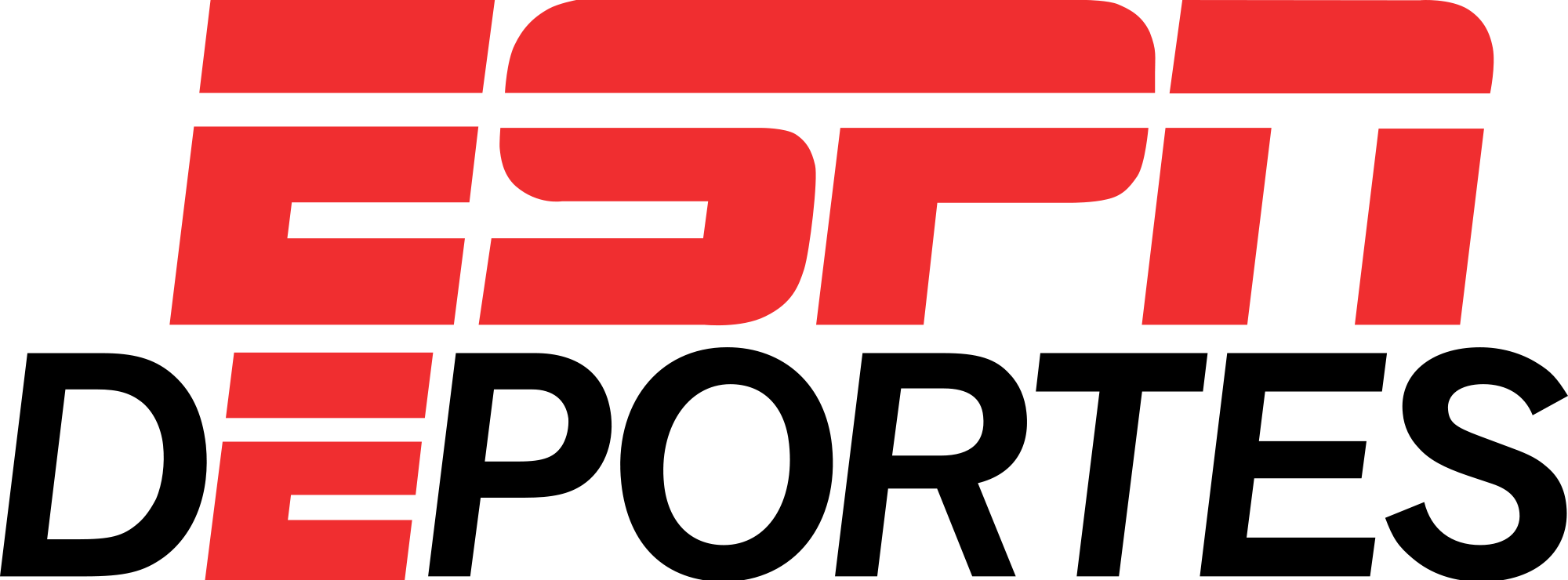 2000px-espn Deportes Logo - Logo De Espn Deportes (2000x740), Png Download
